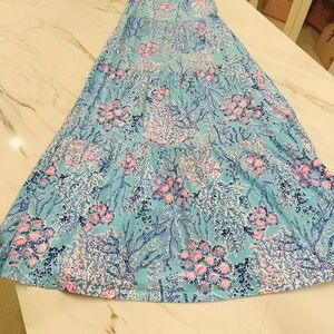 Lilly Pulitzer Girls Sleeveless Maxi Dress Size XL (12-14)